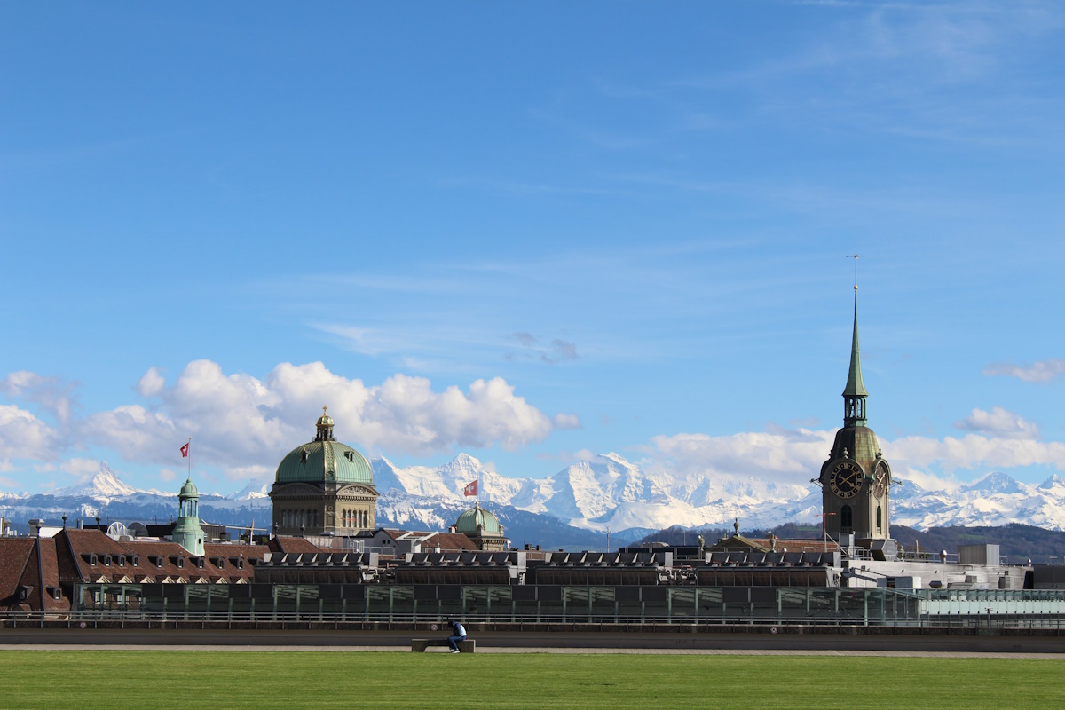 View from Main Building of the University of Bern